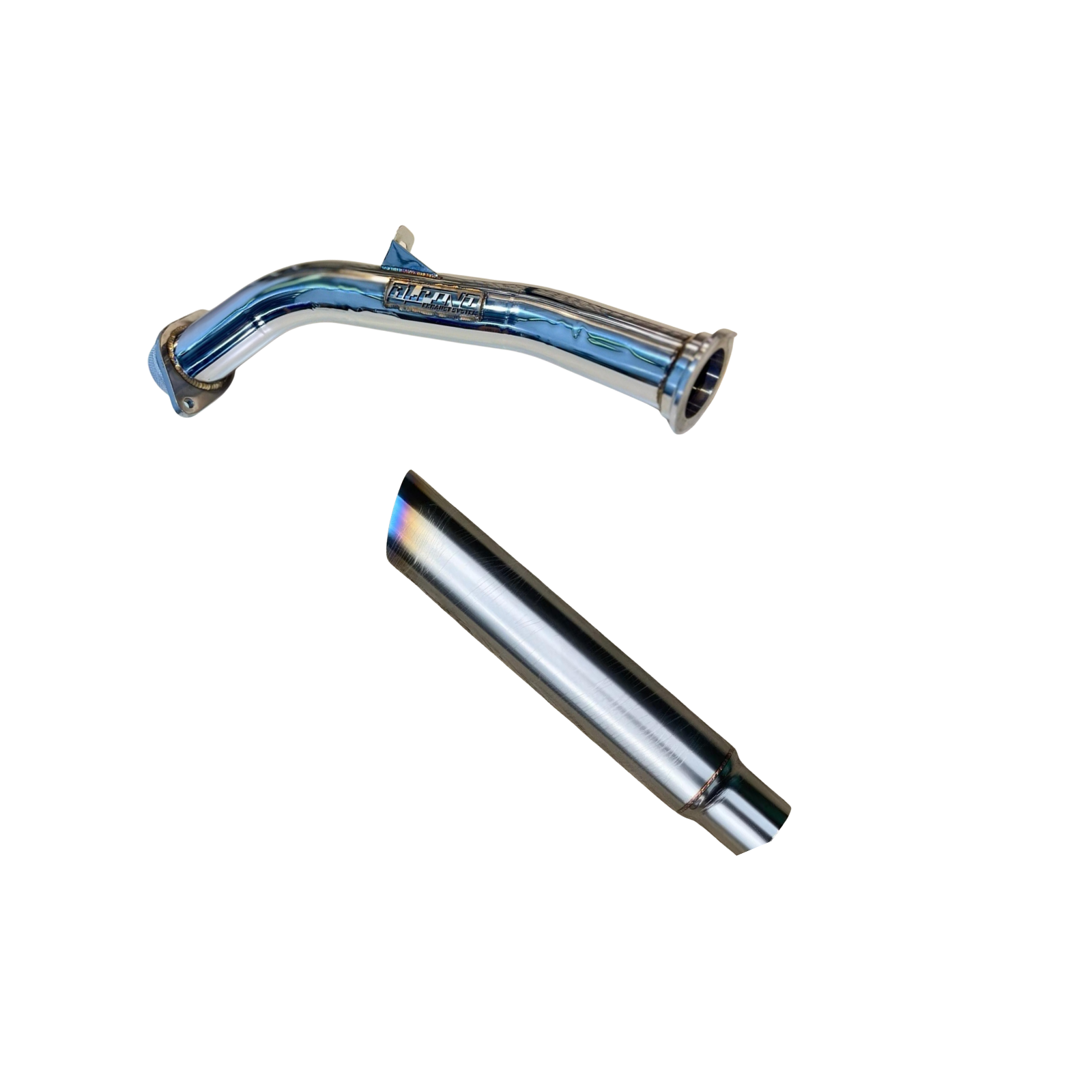 Downpipe Toyota 2GD - 1GD + Tailpipe Diesel Side Exit